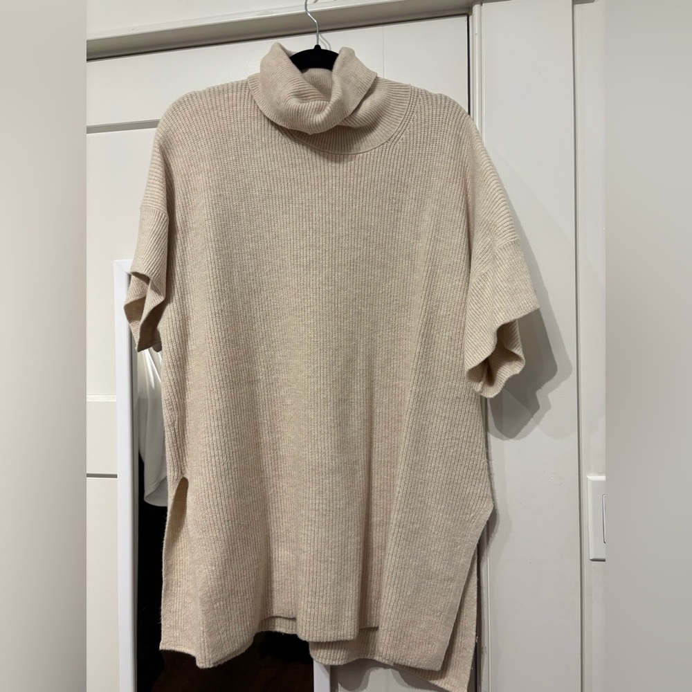Banana Republic Cream Turtleneck Sweater